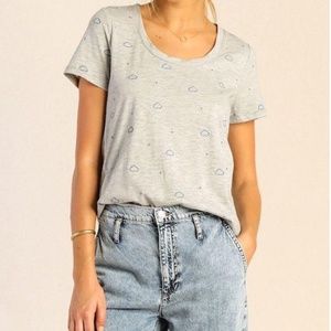 Cloud Embroidery Tee